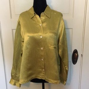 Beautiful Linen/Silk Blouse